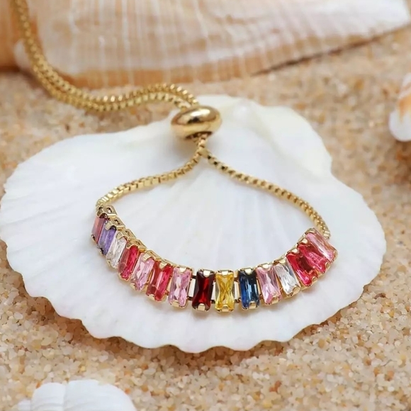 ❤️❤️❤️Bracelet of colors length adjustable - Picture 2 of 3